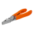 Alicates universais reforçados com pegas de monomaterial e acabamento cromado