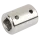 Adaptador fêmea para fêmea de chave quadrada 1/4"