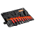 Insulated open end wrench set. 10 pcs
