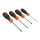 Jogo de chave de parafusos BahcoFit, 4 peças. Para parafusos Fenda e Phillips