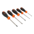 Jogo de chave de parafusos BahcoFit, 5 peças. Para parafusos de fenda e Pozidriv Jogo de chave de parafusos BahcoFit, 5 peças. Para parafusos de fenda e Pozidriv