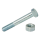 DIN931 6.8 Zincado Com Porca DIN934