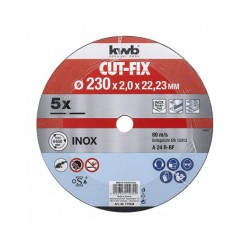 KWB DISCO CORTE INOX/METAL CUTFIX 230