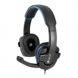 Auriculares Gaming con Micrófono NGS GHX-505/ Jack 3.5/ Azul