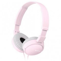 Auriculares Sony MDR-ZX110P/ Jack 3.5/ Rosas