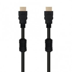 Cable HDMI 1.4 Nanocable 10.15.1802/ HDMI Macho - HDMI Macho/ 1.8m/ Negro