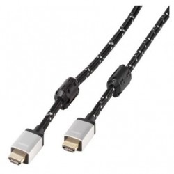 Cable HDMI Vivanco 42206/ HDMI Macho - HDMI Macho/ 1.2m/ Negro