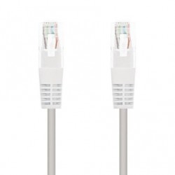 Cable de Red RJ45 UTP Nanocable 10.20.0103-W Cat.5e/ 3m/ Blanco