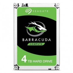 Disco Duro Seagate BarraCuda 4TB/ 3.5"/ SATA III/ 256MB