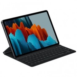 Funda con Teclado Samsung Book Cover Keyboard Slim para Tablets Samsung Galaxy S7/S8/ Negra