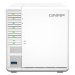 NAS QNAP TS-364-4G/ 3 Bahías 3.5"- 2.5"/ 4GB DDR4/ Formato Torre