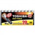 Pack de 20 Pilas AAA Toshiba High Power LR03/ 1.5V/ Alcalinas