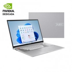 Portátil Asus VivoBook Pro 16X N7600ZE-L2015W Intel Core i7-12700H/ 16GB/ 512GB SSD/ GeForce RTX3050Ti/ 16"/ Win11