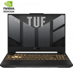 Portátil Gaming Asus TUF F15 FX506LHB-HN359 Intel Core i5-10300H/ 16GB/ 512GB SSD/ GeForce GTX1650/ 15.6"/ Sin Sistema Operativo