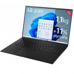 Portátil LG Gram 16Z90Q-G.AD78B Intel Core i7-1260P/ 32GB/ 1TB SSD/ 16"/ Win11