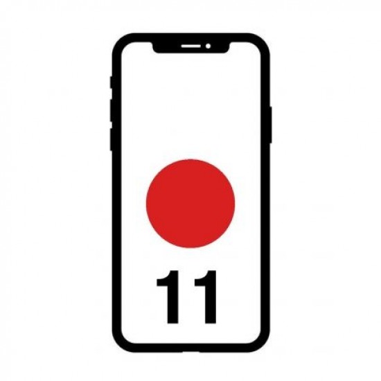 Smartphone Apple iPhone 11 64GB/ 6.1"/ Rojo