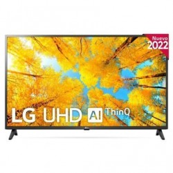 Televisor LG UHD 65UQ75006LF 65"/ Ultra HD 4K/ Smart TV/ WiFi