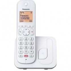 Teléfono Inalámbrico Panasonic KX-TGC250SPW/ Blanco