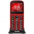 Teléfono Móvil Telefunken S420 para Personas Mayores/ Rojo