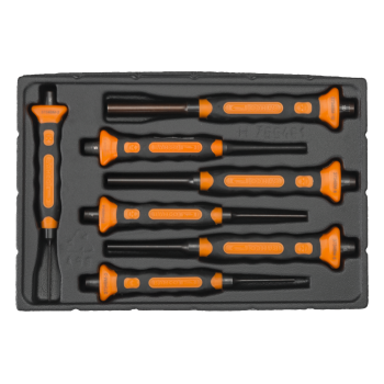 Conjunto de punções paralelos Bi material
 - 3734BMS/7 Conjunto de punções paralelos Bi material
 - 3734BMS/7