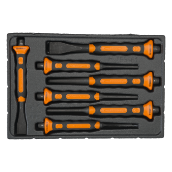 Conjunto de cinzeis para pedreiro mistos
 - 3654BMS/7