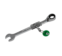 Chave combinada com roquete com mola de segurança de 18 mm
 - TAH1RM-18