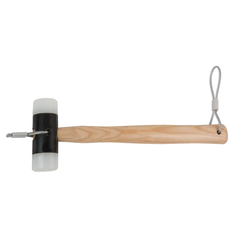 Maço com cabeça de nylon com anel metálico
- TAH3625W-35 Maço com cabeça de nylon com anel metálico
- TAH3625W-35