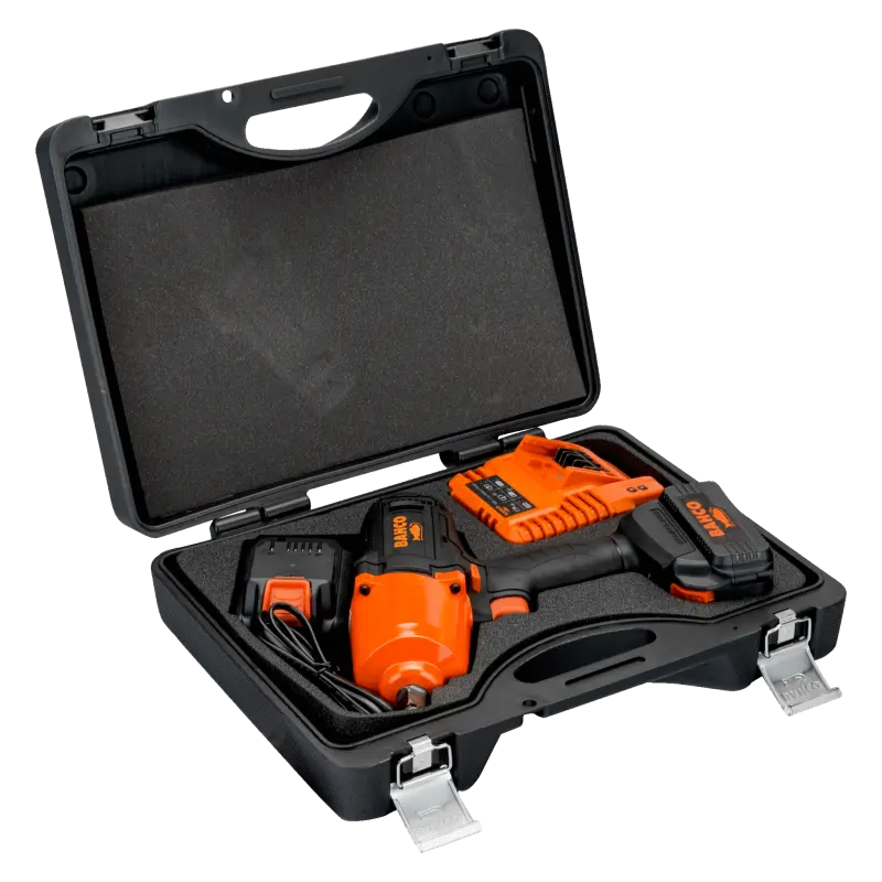 18V Kit Pistola de Impacto 1/2” 1.000Nm regulável Max. Performance
- BCL33IW2K1 18V Kit Pistola de Impacto 1/2” 1.000Nm regulável Max. Performance
- BCL33IW2K1