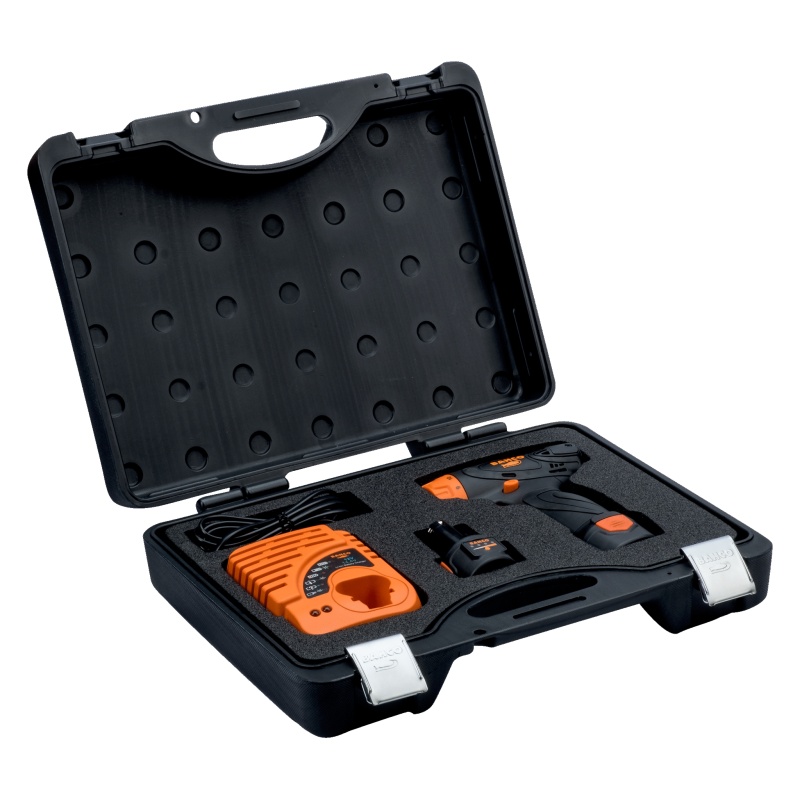 12V Kit Berbequim ¼” 2 Velocidades
- BCL31SD1K1 12V Kit Berbequim ¼” 2 Velocidades
- BCL31SD1K1