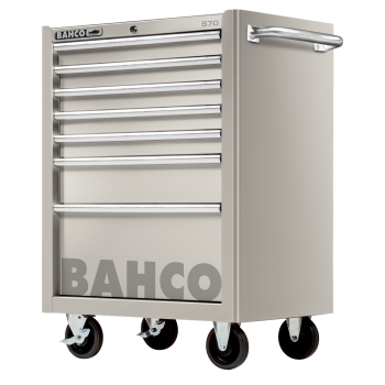 Carrinho de aço inoxidável sólido de 7 gavetas
 - 1470K7SS