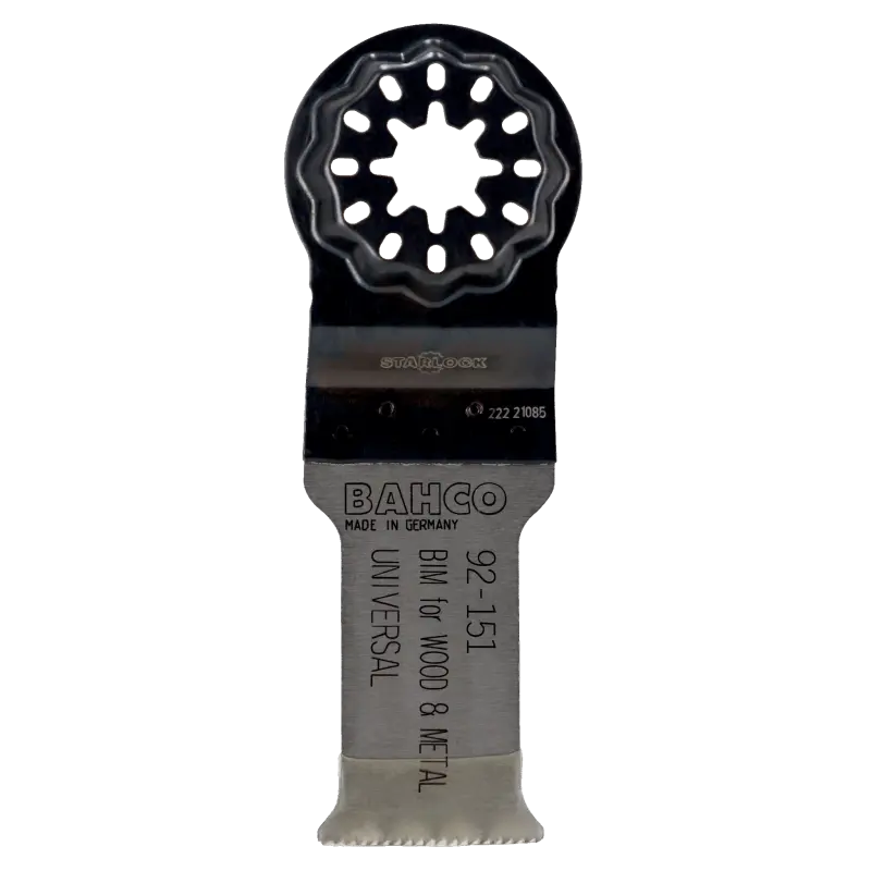 Lâmina Multi-Tool Starlock Plus para corte universal de madeira com metal 44mm - 25pcs
- 92-152-25P Lâmina Multi-Tool Starlock Plus para corte universal de madeira com metal 44mm - 25pcs
- 92-152-25P