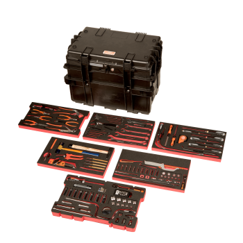 Mala 4750RCWD4 com 162 ferramentas
 - 4750RCWD4FF1