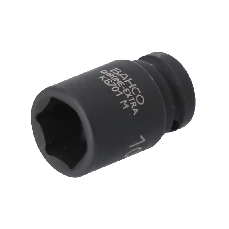 12 mm-Chaves de caixa de impacto quadradas 1/4" com perfil sextavado no sistema métrico e acabamento fosfatado - Conjunto de venda a retalho
- SBK6701M-12 12 mm-Chaves de caixa de impacto quadradas 1/4" com perfil sextavado no sistema métrico e acabamento fosfatado - Conjunto de venda a retalho
- SBK6701M-12