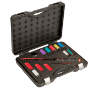 Mala plásticocom Chave de Torque ajustável e kit de ferramentas de chave de caixas de impacto - 11 peças
 - 4750BMC10FF1