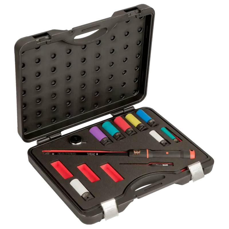 Mala plásticocom Chave de Torque ajustável e kit de ferramentas de chave de caixas de impacto - 11 peças
- 4750BMC10FF1 Mala plásticocom Chave de Torque ajustável e kit de ferramentas de chave de caixas de impacto - 11 peças
- 4750BMC10FF1