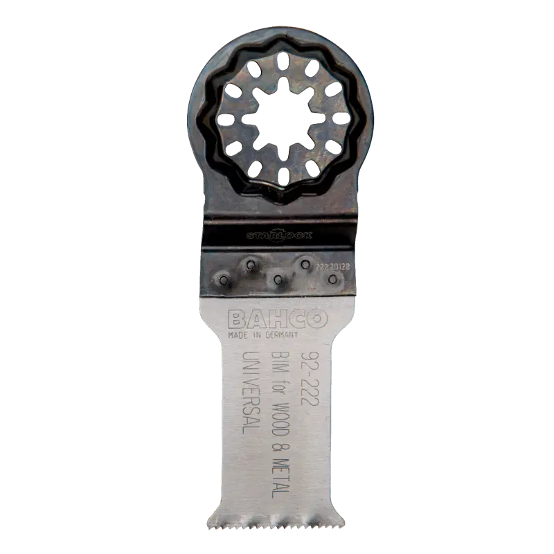 Lâmina padrão multiferramenta para madeira universal com corte de metal 28 mm
- 92-222-3P Lâmina padrão multiferramenta para madeira universal com corte de metal 28 mm
- 92-222-3P