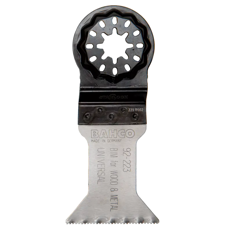 Lâmina padrão multiferramenta para madeira universal com corte de metal 28 mm
- 92-222-3P Lâmina padrão multiferramenta para madeira universal com corte de metal 28 mm
- 92-222-3P