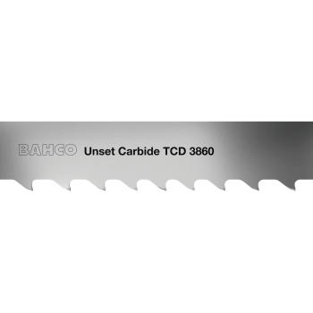 1.4/2 TPI 1.6 mm x 67 mm Fita de serra Carbide desmontada
 - 3860-67-1.6-TCD-1.4/2 1.4/2 TPI 1.6 mm x 67 mm Fita de serra Carbide desmontada
 - 3860-67-1.6-TCD-1.4/2