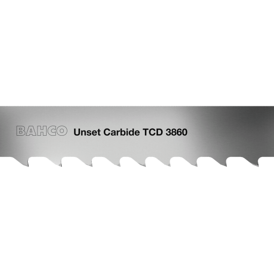 1/1.25 TPI 1.6 mm x 67 mm Fita de serra Carbide desmontada
 - 3860-67-1.6-TCD-1/1.25