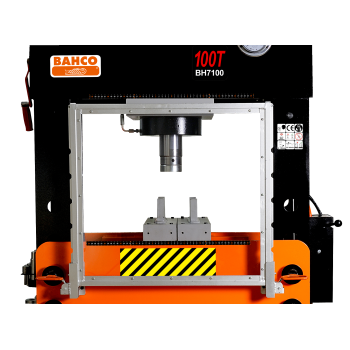 Grelha de segurança para prensa de 100 t
 - BH7100SG Grelha de segurança para prensa de 100 t
 - BH7100SG