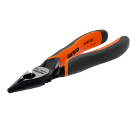 Alicates de pontas universais ERGO™ com pegas de dois componentes e abertura automática e acabamento em fosfato(160 mm)
- 2629G-160