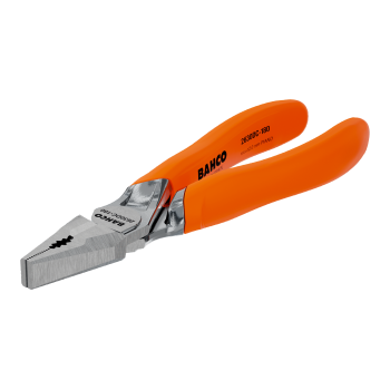 Alicates universais reforçados com pegas de monomaterial e acabamento cromado(180 mm) Embalagem industrial
 - 2630DC-180IP