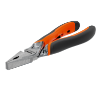 Alicates universais reforçados ERGO™ com pegas de dois componentes e abertura automática e acabamento em cromado(160 mm) Embalagem industrial
- 2630GC-160IP
