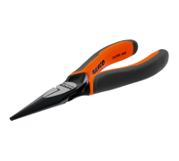Alicates de pontas compridas ERGO™ com extremidade de corte, pegas de dois componentes e abertura automática e acabamento em fosfato125 mm
- 2431G-125