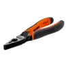 Alicates universais ERGO™ com pegas de dois componentes e abertura automática e acabamento em fosfato(200 mm)
- 2628 G-200 Alicates universais ERGO™ com pegas de dois componentes e abertura automática e acabamento em fosfato(200 mm)
- 2628 G-200