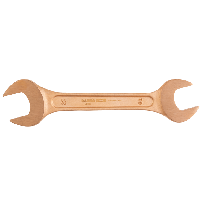 Chave de bocas duplas antichispa CU-BE,230 mm, 24 mm x 27 mm
- NSB006-2427 Chave de bocas duplas antichispa CU-BE,230 mm, 24 mm x 27 mm
- NSB006-2427