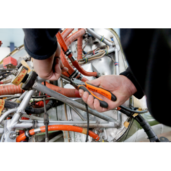 Alicate crt lateral c/bordo progr. s/função on/off da mola
 - 2101G-125IPD