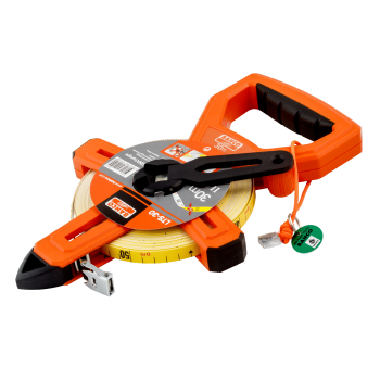 Fitas métricas longas com lâmina revestida a nylon e mala aberta com laço de arame têxtil Dyneema - 30 m
 - TAHLTS-30 Fitas métricas longas com lâmina revestida a nylon e mala aberta com laço de arame têxtil Dyneema - 30 m
 - TAHLTS-30