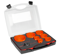 Conjunto de serras craneanas em bimetal Sandflex® de 35 mm-83 mm - 9 peças
- 3834-SET-72-35/83
