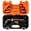 Jogo chave roquete pistola porta bits, 25 peças
- 808050P-25 Jogo chave roquete pistola porta bits, 25 peças
- 808050P-25